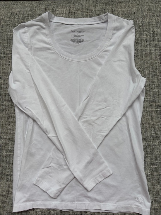 Fair Harbor Tops - Fair Harbor Women's Long Sleeve Tee in White